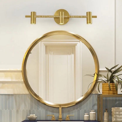Brushed Brass Vanity Light II