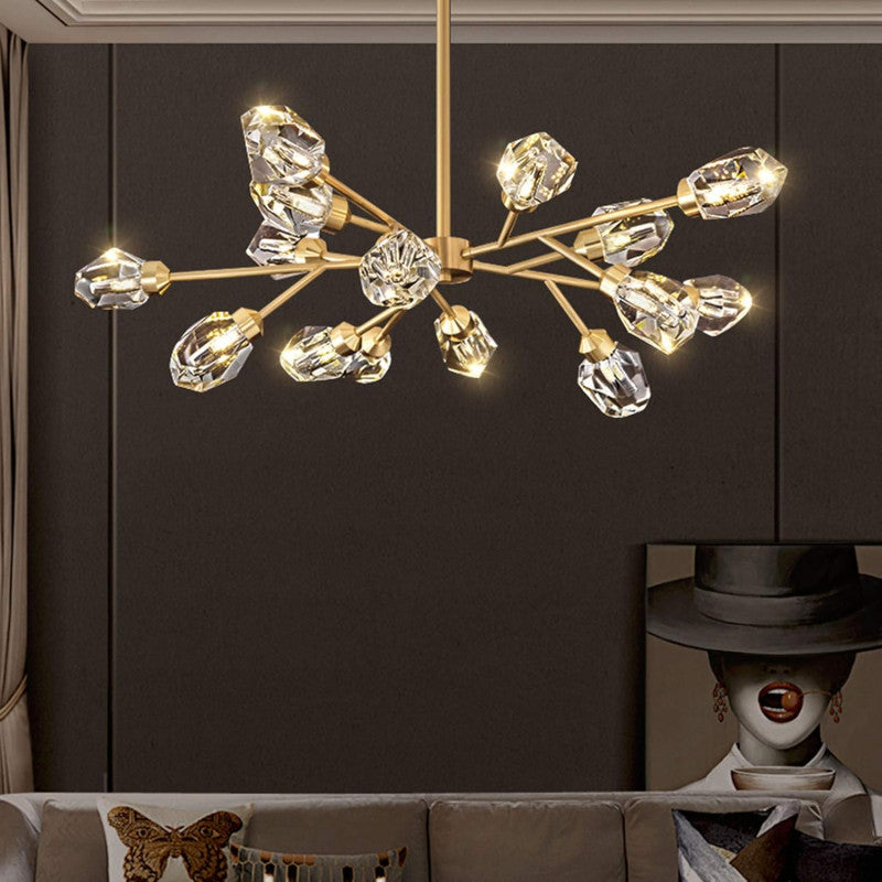 Diamond Cut Chandelier