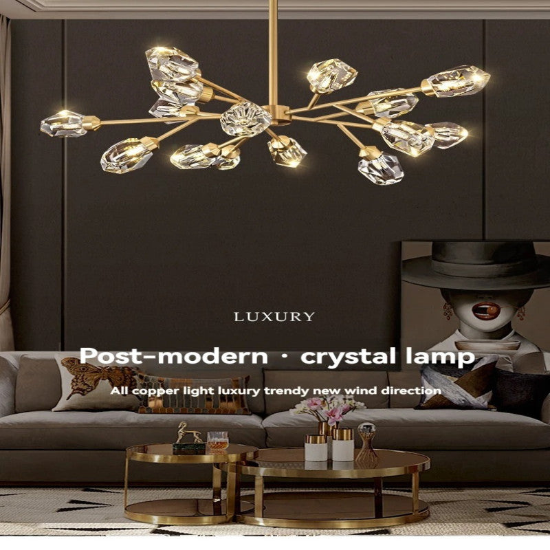 Diamond Cut Chandelier