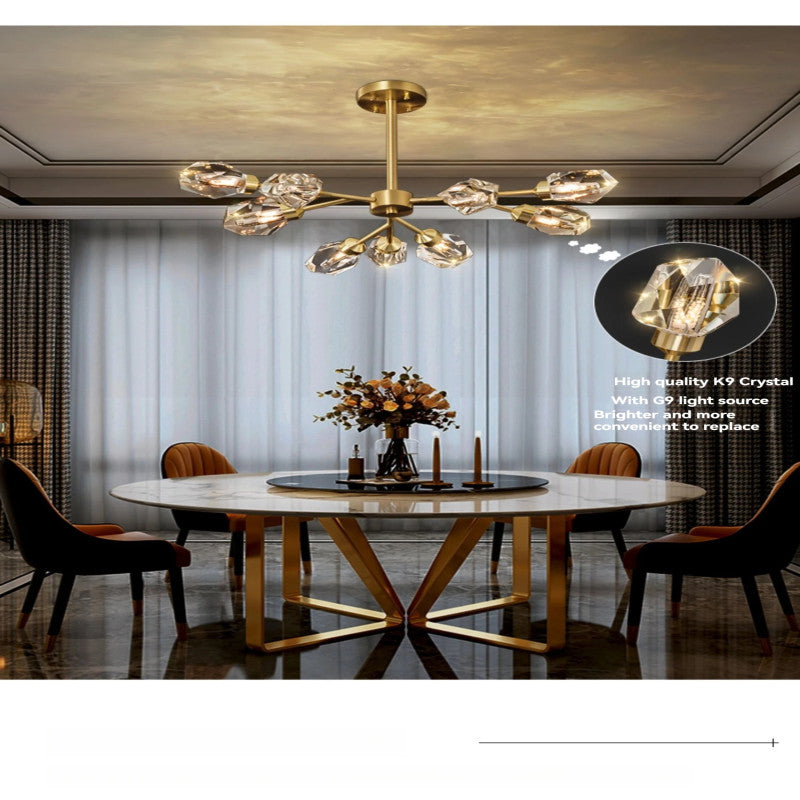 Diamond Cut Chandelier