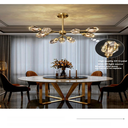 Diamond Cut Chandelier