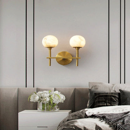 Dual Ceramic Wall Lamp