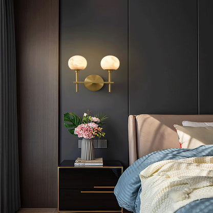 Dual Ceramic Wall Lamp