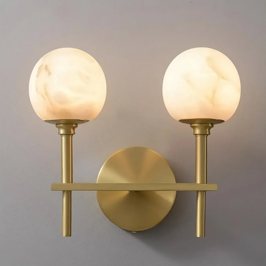 Dual Ceramic Wall Lamp