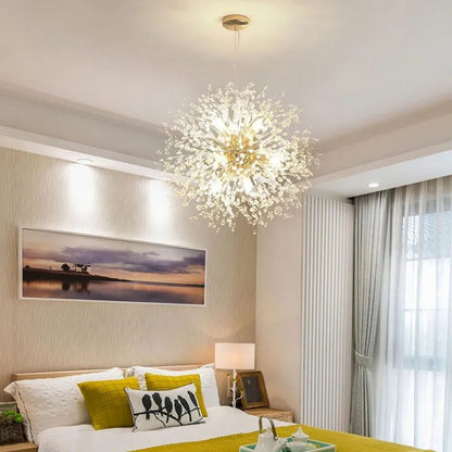 Modern Dandelion Chandelier