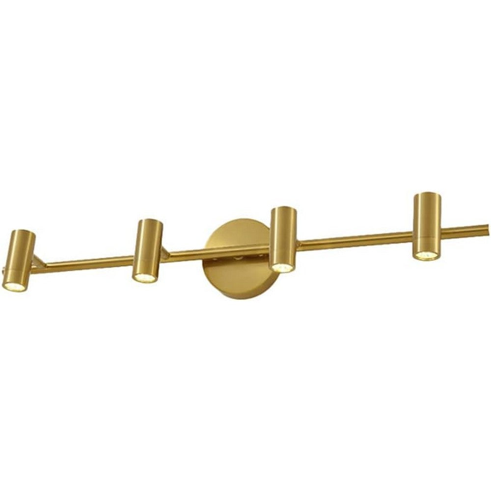 Brushed Brass Vanity Light