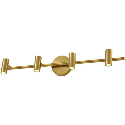 Brushed Brass Vanity Light