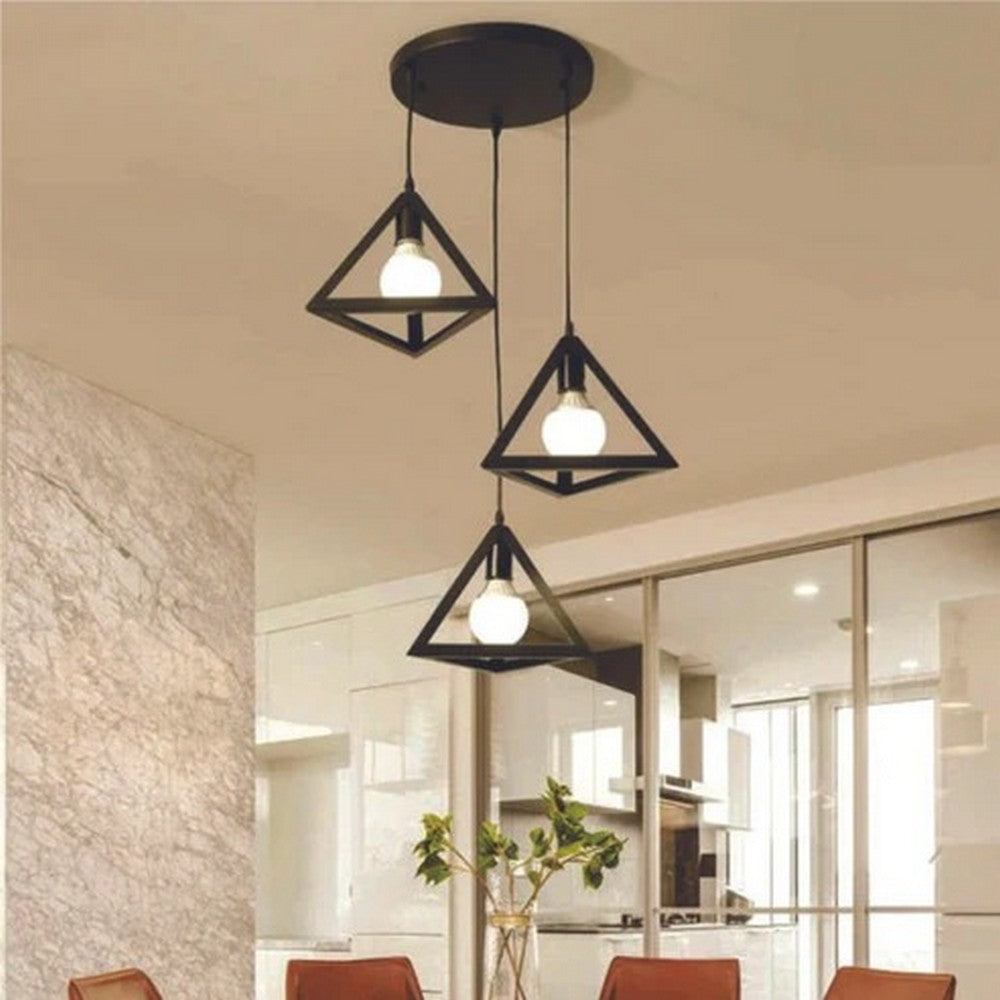 Tetra-Triangle Pendant