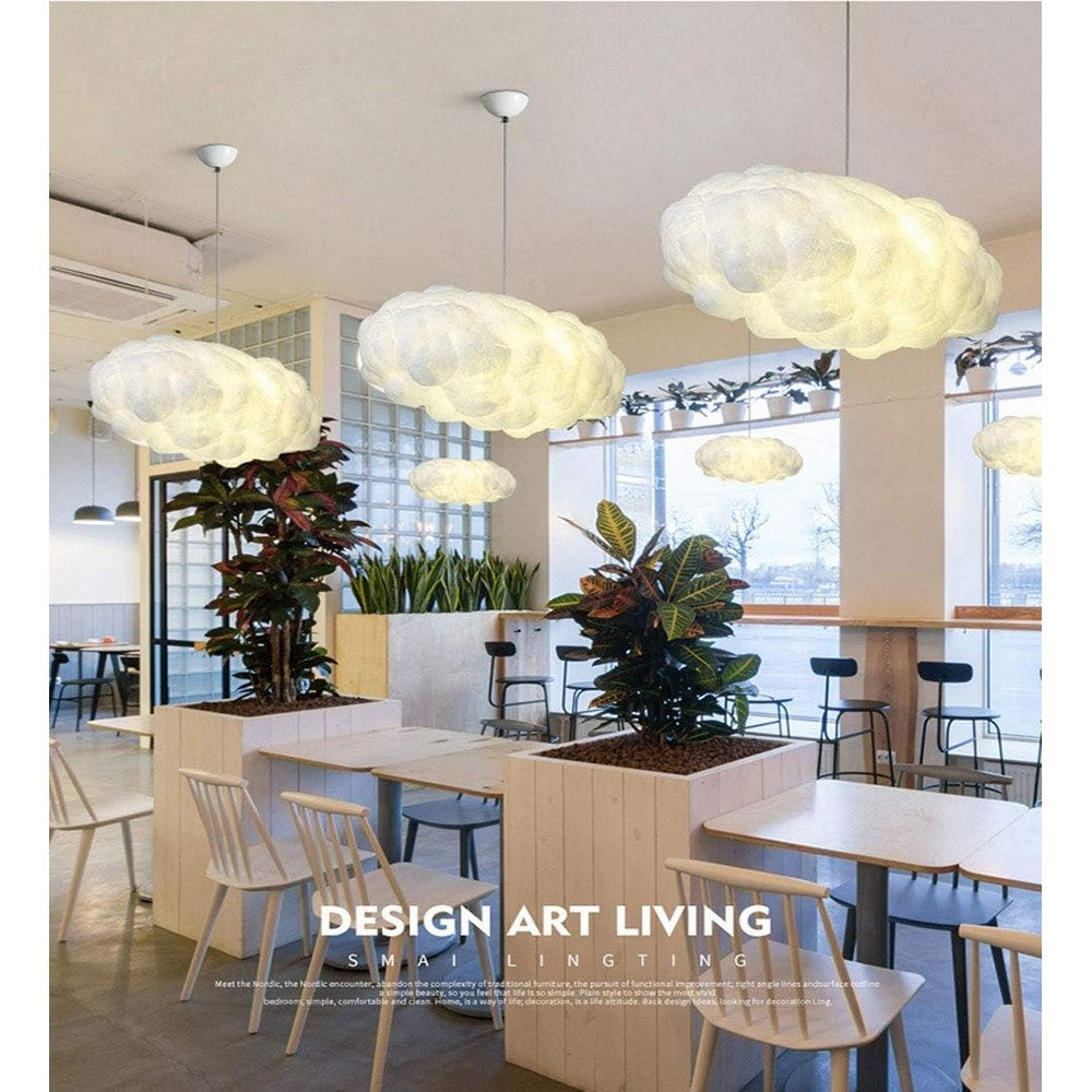 Cotton White Cloud Pendant