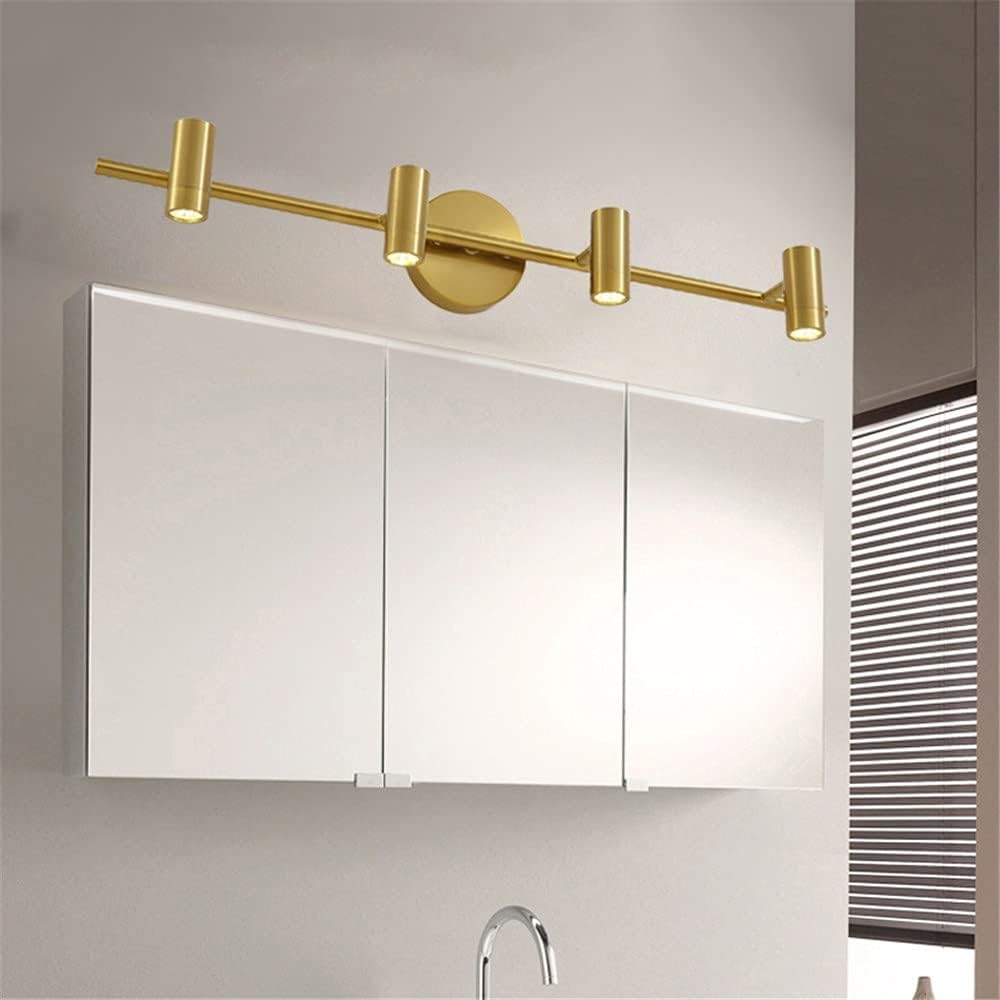 Brushed Brass Vanity Light