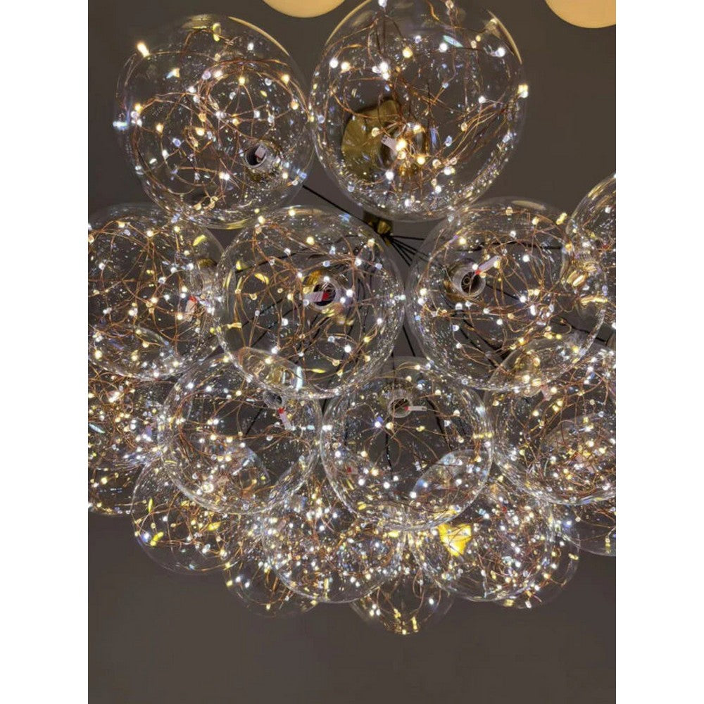 Bubble Glass Chandelier