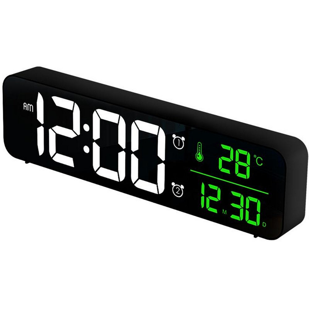 Black Digital Clock