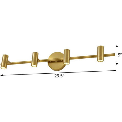 Brushed Brass Vanity Light