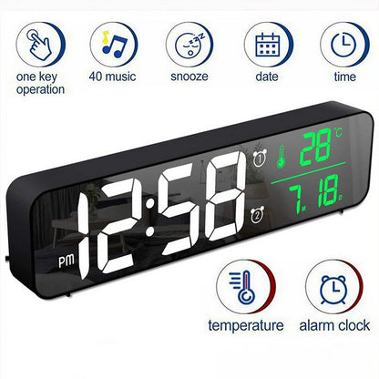 Black Digital Clock