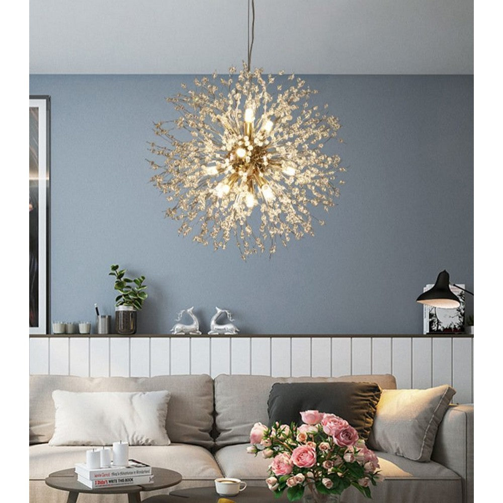 Modern Dandelion Chandelier