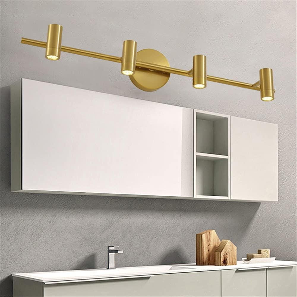 Brushed Brass Vanity Light