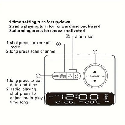 Alarm Clock With FM