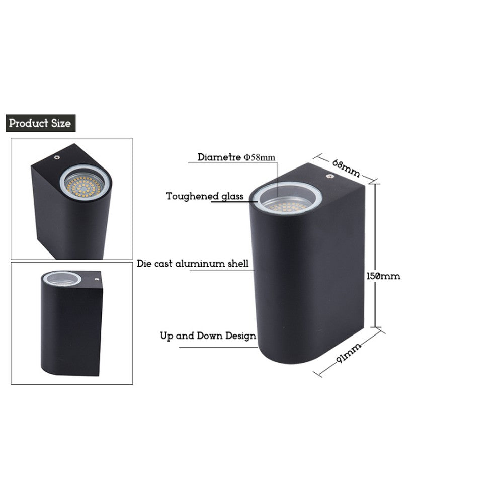 Double Head Wall Light