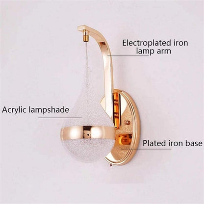 Coppertone Wall Lamp