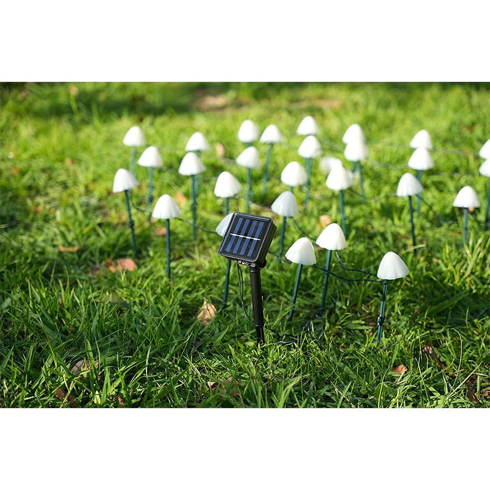 Warm Solar Mushroom String
