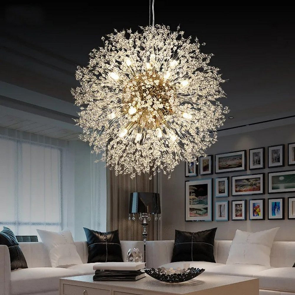Modern Dandelion Chandelier
