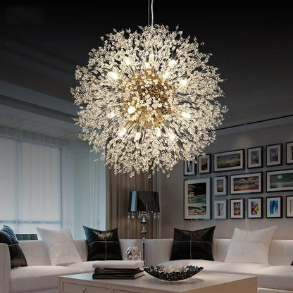 Modern Dandelion Chandelier