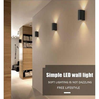 Double Head Wall Light